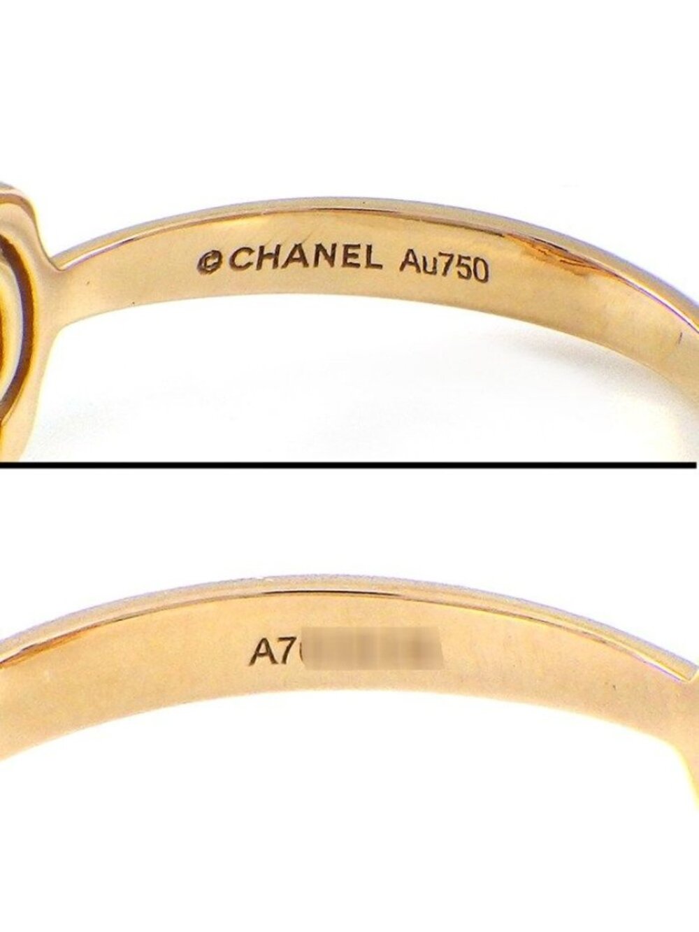 Chanel Ring Camellia Point Diamond 18k Pink Gold - Picture 4 of 10